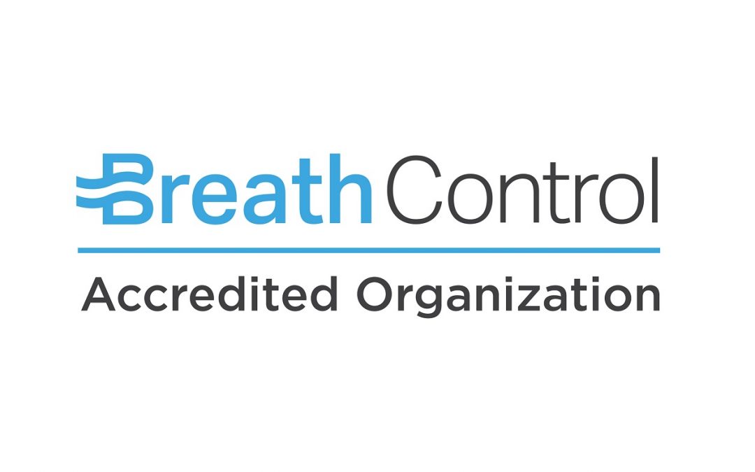 Breath Control Accredited Organization Seal
